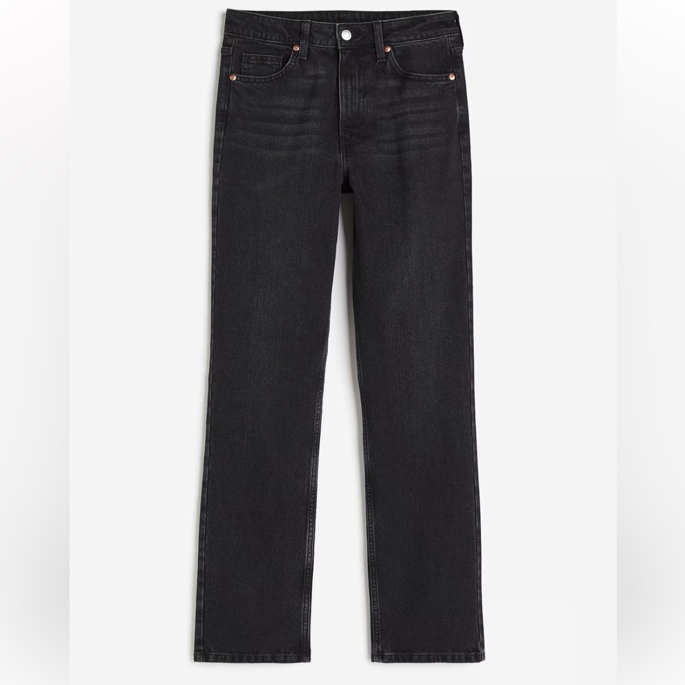 Vintage Straight Black Jean